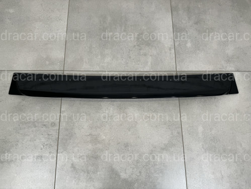 Козирок на скло Hyundai Sonata LF 2015-2019 ABS пластик, чорный глянець артикул 6487
