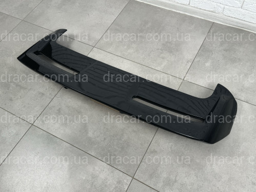 Спойлер козирок Ford Focus 3 хетчбек 2011-2017, чорний глянець артикул 3798