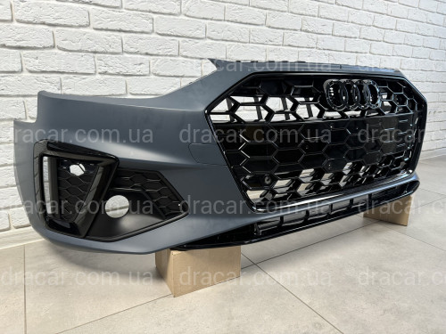 Бампер передній у зборі S-Line для Audi A4 B9 2020- артикул 8529