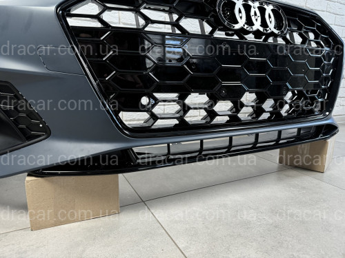 Бампер передній у зборі S-Line для Audi A4 B9 2020- артикул 8529