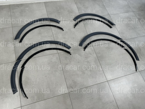 Комплект рестайлінгу обвіс AMG GLE 63 для Mercedes-Benz ML W166 2012-2015 артикул 8536