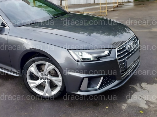 Передній бампер у зборі S-Line 2018- для Audi A4 B9 2015-2019 артикул 8531