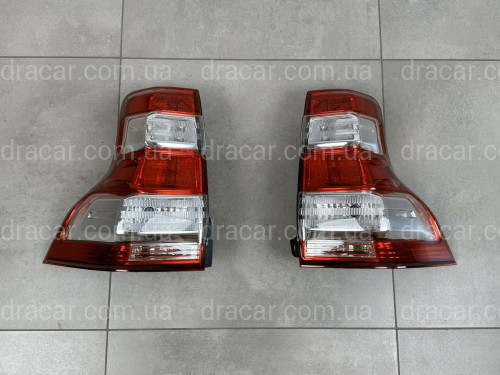 Задні рестайлінгові світлодіодні ліхтарі Toyota Land Cruiser Prado 150 2009-2017 (2шт.) артикул 5696