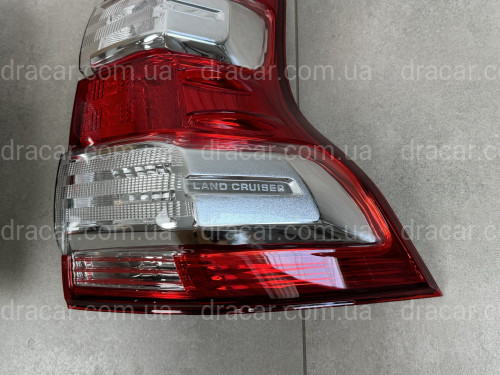 Задні рестайлінгові світлодіодні ліхтарі Toyota Land Cruiser Prado 150 2009-2017 (2шт.) артикул 5696