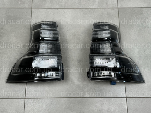 Задні димчасті ліхтарі Toyota Land Cruiser Prado 150 2009-2017 артикул 6463