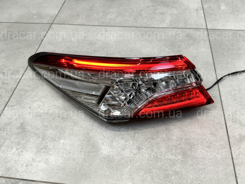 Задній ліхтар зовнішній лівий FULL LED Toyota Camry 70 ЄВРОПА 2017-2020 1шт. артикул 8548