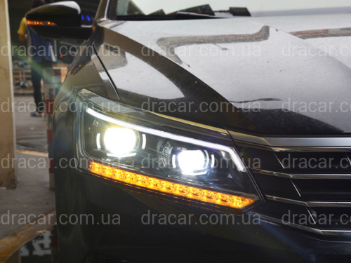FULL LED фари для Volkswagen Passat USA B8 2016-2019 (комплектні ліва + права 2шт.) артикул 8561