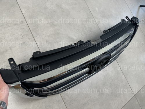 Решітка радіатора LX Mode Toyota Land Cruiser Prado 150 2013-2017 ABS пластик у чорному матовому кольорі артикул 6049