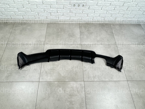 Дифузор накладка заднього бампера M-Performance для BMW 4 series F32 / F33 / F36 2013-2020 ПІД фарбування артикул 5594