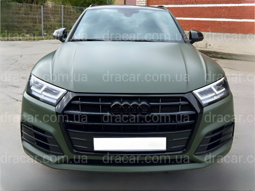 Бампер передній у зборі S-Line BLACK Audi Q5 2017-2020 артикул 8575