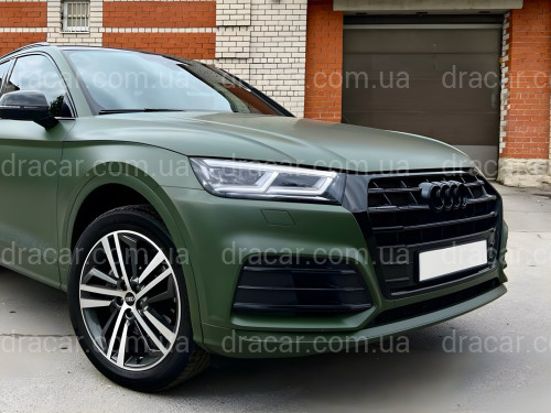 Бампер передній у зборі S-Line BLACK Audi Q5 2017-2020 артикул 8575