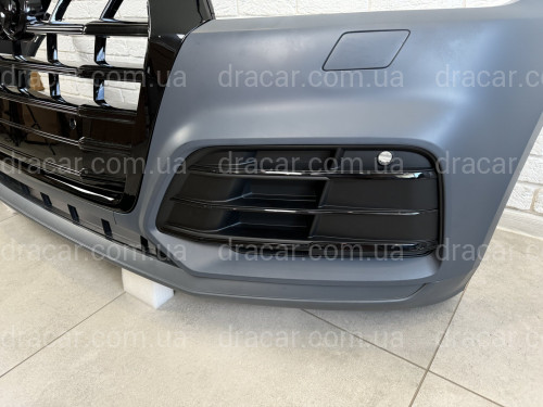 Бампер передній у зборі S-Line BLACK Audi Q5 2017-2020 артикул 8575