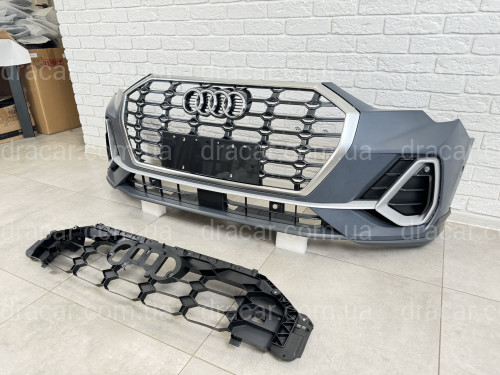 Бампер передній у зборі S-line Audi Q3 2019- артикул 8613