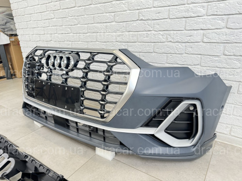 Бампер передній у зборі S-line Audi Q3 2019- артикул 8613