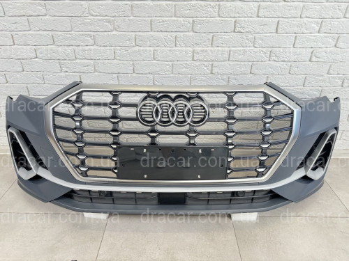 Бампер передній у зборі S-line Audi Q3 2019- артикул 8613