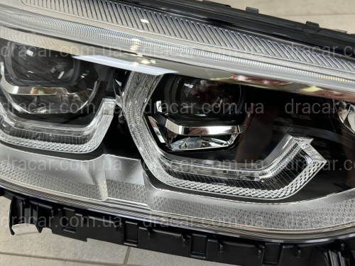 Фари Adaptive LED для рестайлінгу для BMW X3 G01 F97 / X4 G02 F98 2018-2021 2шт. комплектні з блоками артикул 8627