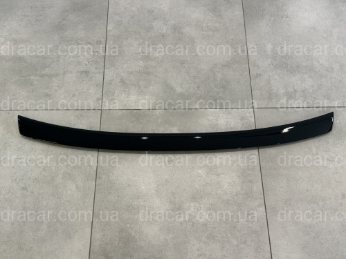Спойлер ліп Toyota Corolla 2007-2012 ABS пластик, колір чорний глянець артикул 8645