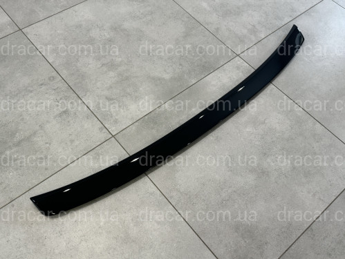 Спойлер ліп Toyota Corolla 2007-2012 ABS пластик, колір чорний глянець артикул 8645