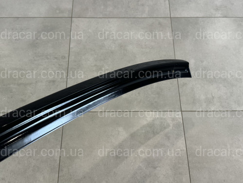 Спойлер ліп Toyota Corolla 2007-2012 ABS пластик, колір чорний глянець артикул 8645