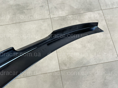 Спойлер ліп Mazda 3 2003-2008 АBS пластик, колір чорний глянець артикул 8659