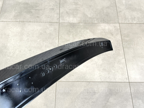 Козирок на скло Hyundai Elantra MD 2010-2015 ABS пластик, колір чорний глянець артикул 8660