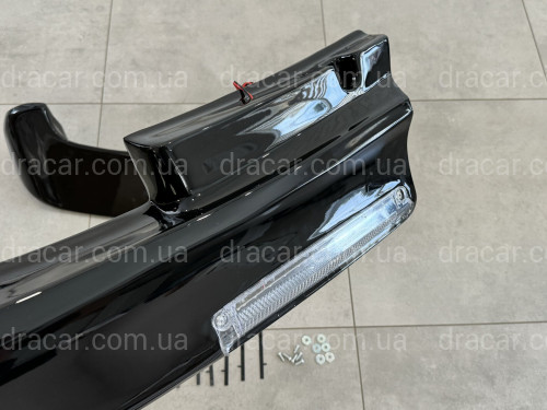 Спойлер козирок Toyota Land Cruiser 105 1998-2007 распашонка 2 двери ABS пластик, чорний глянець артикул 8643