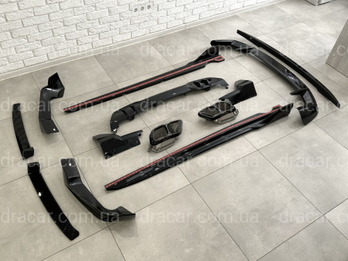 Комплект обвісу M paket LCI Paradigm Black Knight для BMW X5 G05 2023+, колір чорний глянець артикул 8690
