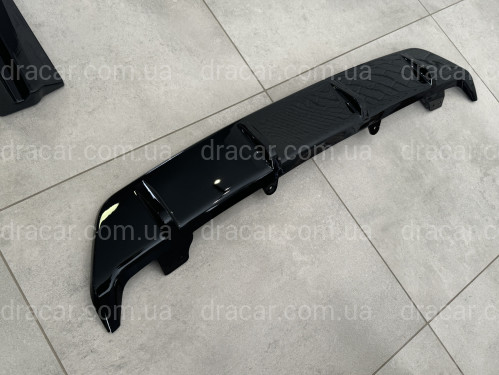 Комплект обвісу M paket LCI Paradigm Black Knight для BMW X6 G06 2023+, колір чорний глянець артикул 8691