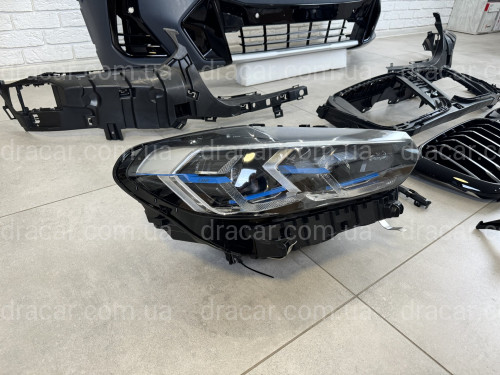 Комплект рестайлінгу передньої частини M paket LCI 2022+ для BMW X3 G01 2018-2021 / BMW X4 G02 2018-2021 артикул 8688
