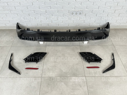 Спідниця заднього бампера F-Sport Lexus RX 2023+ артикул 8674