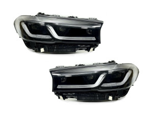 Фари Shadow Line Adaptive LED LCI рестайлінг для BMW G30 / G31 2020-2023 2шт. комплектні з блоками