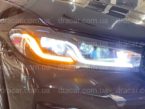 Фари Shadow Line LED LCI 2020+ рестайлінг для BMW G30 / G31 2016-2020 2шт. із заміною бампера на 20+ артикул 8697