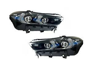 Фари Full LED LCI 2023+ рестайлінг замість дорестайлінгових BMW X5 G05 X6 G06 2018-2022 2шт. з заміною бампера на 2023+