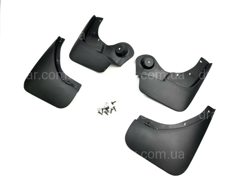Бризковики Renault Dacia Duster 2010-2017, комплект 4шт. артикул 8518