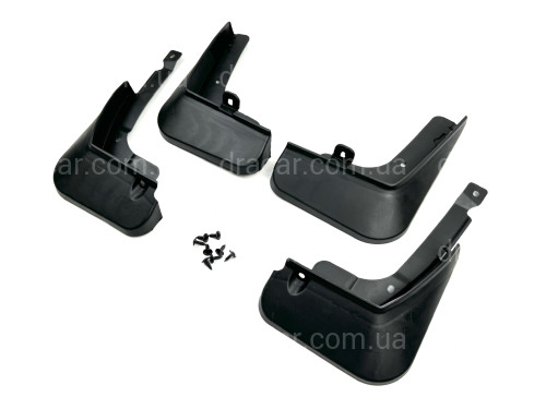 Бризковики Zeekr 001 2021+, комплект 4 шт артикул 8512