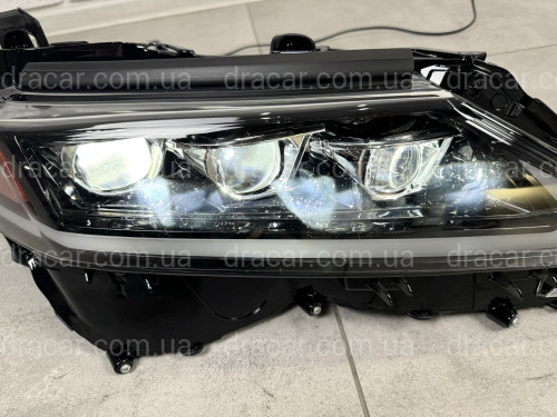 FULL LED фари 3 лінзи для Toyota Camry 70 USA 2017-2024 артикул 8717