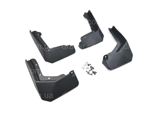 Бризковики Polestar 2 2020+, комплект 4 шт. артикул 8738