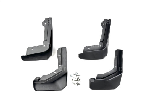Бризковики Polestar 2 2020+, комплект 4 шт. артикул 8738