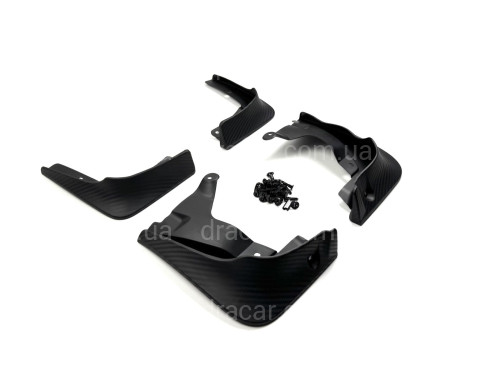 Бризковики Tesla Model 3 2024+, комплект 4 шт. артикул 8762