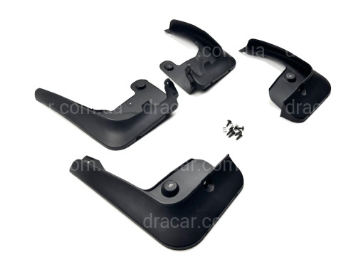 Бризковики BMW X3 F25 / X4 F26 M-Paket 2014-2018, комплект 4 шт. артикул 8769