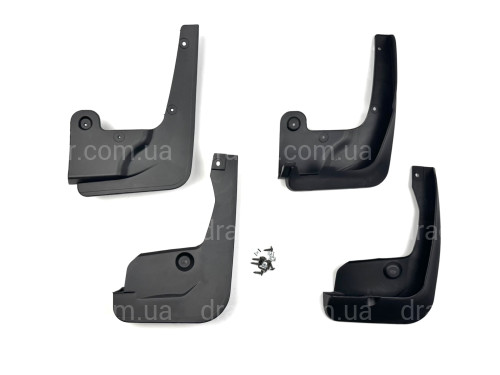 Бризковики BMW X3 F25 / X4 F26 M-Paket 2014-2018, комплект 4 шт. артикул 8769