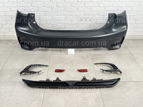 Бампер задній рестайлінг 2017+ для Lexus CT 200h 2010-2021 артикул 8772