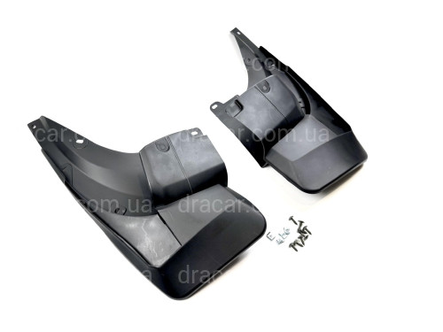 Бризковики задні під юбку Toyota Land Cruiser Prado 150 2009-2022, комплект 2 шт. артикул 8756