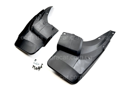 Бризковики задні під юбку Toyota Land Cruiser Prado 150 2009-2022, комплект 2 шт. артикул 8756