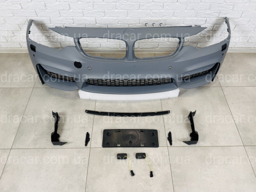 Бампер передній у сборі M4 для BMW 4 series F32 / F33 / F36 2013-2020 артикул 8391