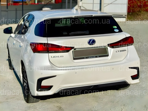Бампер задній рестайлінг 2017+ для Lexus CT 200h 2010-2021 артикул 8772