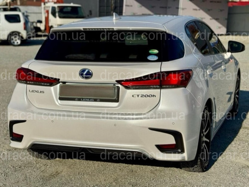 Бампер задній рестайлінг 2017+ для Lexus CT 200h 2010-2021 артикул 8772