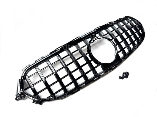 Решітка радіатора GT BLACK Mercedes E-Class W213 2020-2023 ЗВИЧАЙНИЙ НЕ AMG артикул 8791