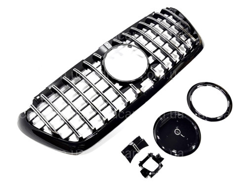 Решітка радіатора CHROME для Mercedes-Benz Sprinter W907/W910 артикул 8811