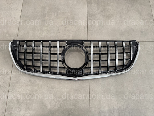 Решітка радіатора GT CHROME Mercedes Benz V-class W447 2020-2023 ДЛЯ AMG артикул 8834